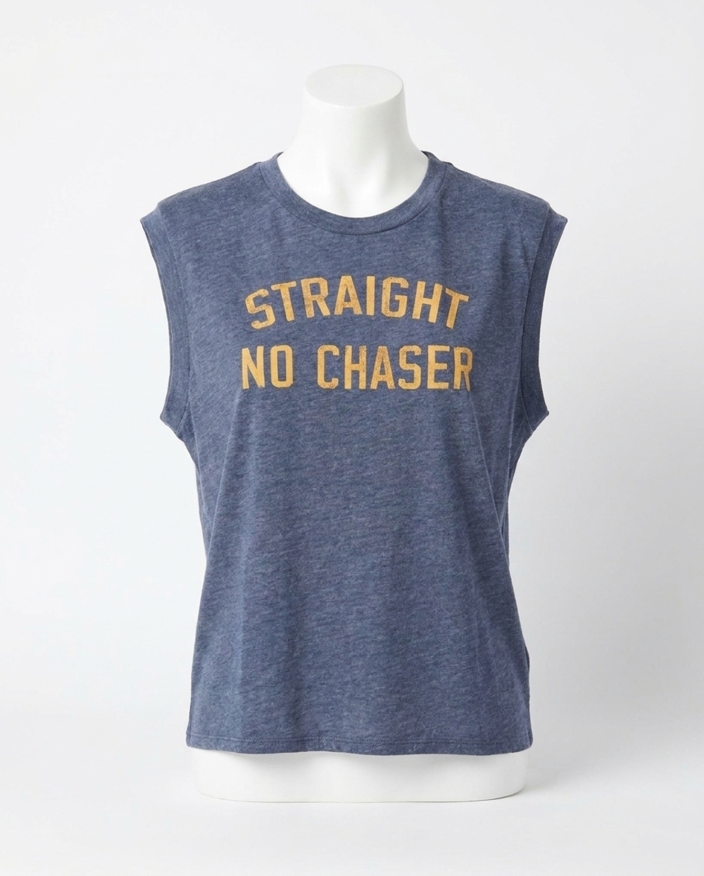 NEW CHASER straight no chaser tee in sapphire